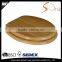 Rubber wood natural color toilet seat