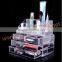 acrylic cosmetic makeup organizer lipstick holder