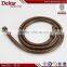 SUS 304 flexible hand shower hoses fitting ,1.5 meter long shower hose clip