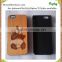 2016 newest wood PC phone case cover unbreak back cover for iphone 6 6s plus
