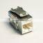 Coated Category 6A ETL Certified RJ45 UTP Modular Keystone Jack
