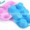 Mini Muffin Pan 6 Cups Silicone Mold for Cupcakes and Baking