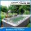 JY8602 Luxury 6 meter spa hydrotherapy clear acrylic swimming pool