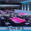 battery rechargeable led art liquid bar table,high end liquid restaurant dinning table