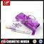 7pcs Convenient Travel Makeup Brush Set in Purple pouch