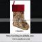 2016 wholesale handmade hot selling christmas stocking for child christmas gift bag made in china