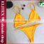 Wholesale Orange Reversible Seamless Fashion Woman Swimsuit 2017