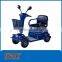 Electric scooter with automobile independent suspension