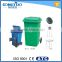 Large size plastic 1100 litre waste bins, industrial waste bins, outdoor waste bins with wheels