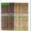 ZENT-75 eco-friendly natural black bamboo fence panels high quality bamboo fence