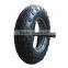 4.00-8 Wheelbarrow tire tube with steel rim and axle