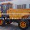 China 6 ton site dumper truck SD60 hot sale , hydrulic concrete dumper