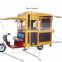 China mobile juice snack food Popcorn coffee fried ice cream hot dog cart for sale