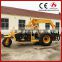 china manufacture 1ton wheel loader grab sugar cane loader for sale