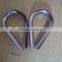 DIN6899B Electrical Galvanized Wire Rope Round Custom Thimble Clevis Price