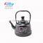 The Modern Mirror Enamel Kettle With Stainless Handle