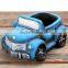 New design cartoon car small cement decorative flower pots