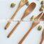 CY047 Natural Wooden Mini Spoon Fork Janpan Style Bamboo Fork Tableware Kit