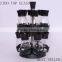 2pcs glass oil bottle set with S/S casing