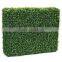 artificial leaf fence,artificial green boxwood hedge