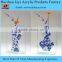 China manufacturer wholesale acrylic modern design flowers vase in painting