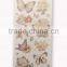 Butterfly & Rose Design Sticker in light green Color way, Popular Antique Design Decorative Glitter Sticker