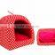 High quality fleece soft pet bed bag