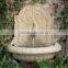 Garden water fountains outdoor stone wall waterfall fountains