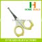 Factory price HB-S4100 LFGB certificated 4" soft handle manicure Baby nail scissors