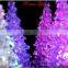 Cheap 2016 new LED 7 Colors Changing Acrylic Christmas Tree Night Light Lamp Home Decor Gift