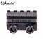 D0028 21mm Picatinny Rail Weaver Huntng Accessories Gun Scope Mount Raiser Rail Weaver with 2 stop pins
