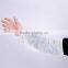 Disposable nonwoven sleeve cover with elastic both sides
