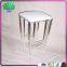 Hot Selling Clear Legs High End Bar Stool Plexiglass Bedroom Bed Foot Stool Acrylic Step Stool