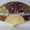 Folding Bamboo Hand Fan Cute Anime Bamboo Fan Japanese Style Kawai