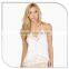 2015 Fashion Design Chiffon With Lace Women Cami Top