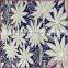 Fashion flower mesh base with flower embroidery fabric