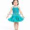 Summer hot sale baby boutique dress fancy baby girl rose party dress children casual dress