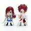 Wholesale custom good quality Fairy tail model action figure toys cute anime PVC figure toy