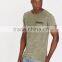 MGOO Custom Pocket Tshirt Pattern Wholesale Slim Fit Snow Wash T Shirts For Men