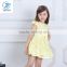 OEM 2017 Summer Short Sleeve Mesh Sweet Girls Party Dresses for Kids and Teenagers T16313 Dress