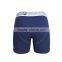 Navy Blue Mens Modal Boxer Brief for Men With Custom Elastic Waistband