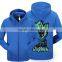Factory Wholesale Fitness Hoodie Girl Full Zipper Hoodie Jacket Embroidered Hoodie