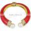 glass pearl Zinc Alloy Children Bangle kids plastic bracelet jewelry bracelet
