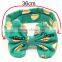 Wholesale girls big bowknot Hair Accessory gold dot cotton headband