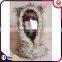 Myfur Wholesale Knitted Real Rabbit Fur Scarf For Girls