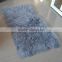 YR915 Top Quality Customize size and Color Real Mongolian Lamb Fur Blanket