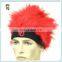 Custom Color Team Cheap Synthetic Sports Fan Headband Wigs HPC-0084