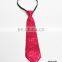 Polyester Women Men Paillette Sequins Necktie