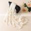 Solid color rhinestone jewish embroidery silk pashmina scarf