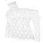 Long Sleeve Mesh Lace Women’s Top Blouse
